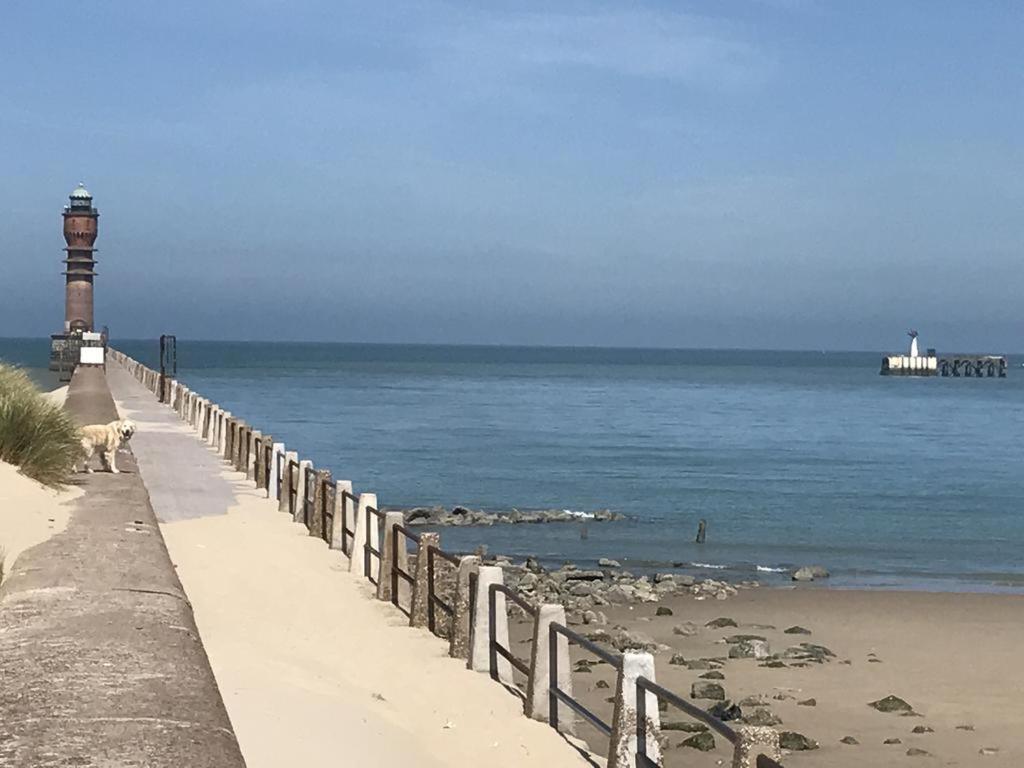 Chez Lilas 150M Plage Dunkirk Luaran gambar